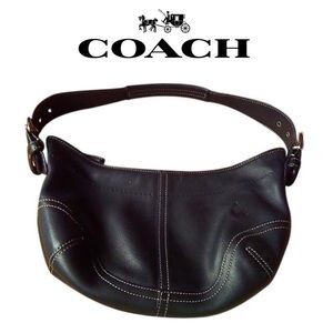 COACH 9541 Soho Small Leather Hobo Handbag Purse